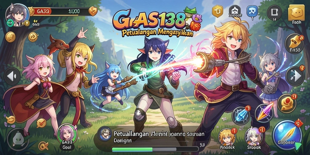 Tampilan screenshot yang menggambarkan gameplay seru di GAS138.