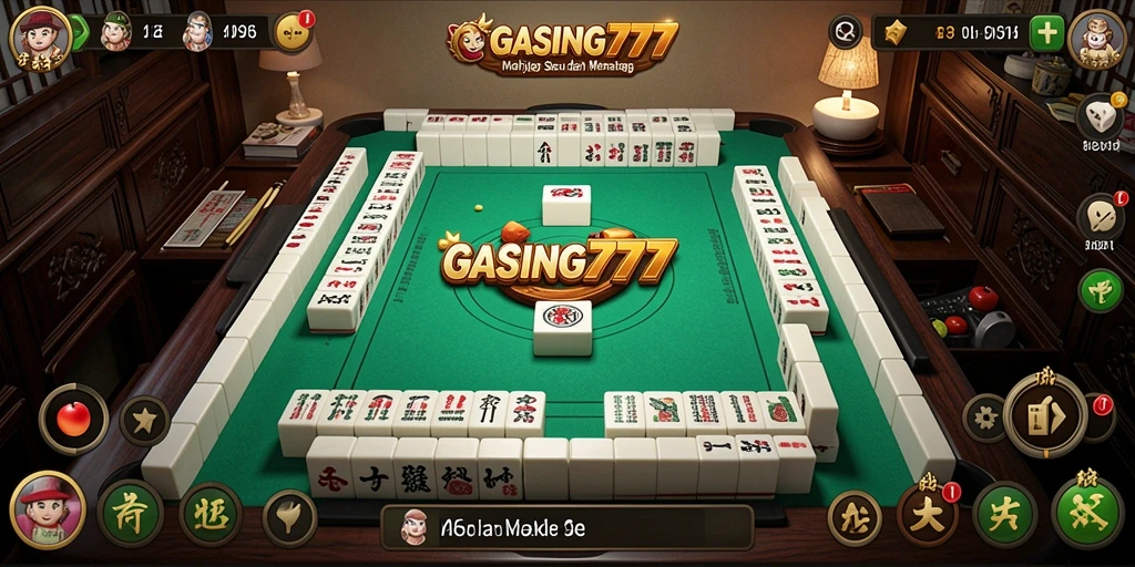 Tampilan gameplay seru dan grafis menarik dari GASING777.