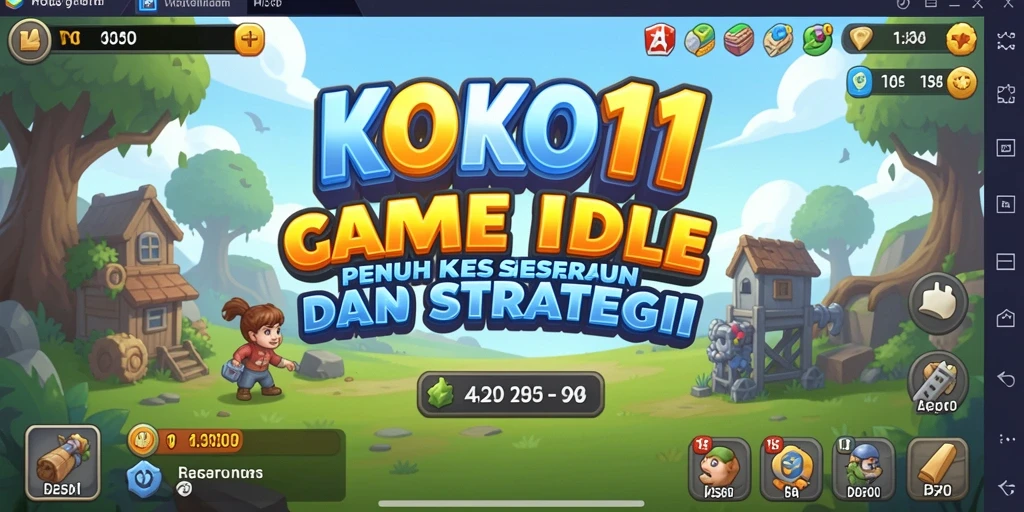 Tampilan gameplay <strong>KOKO11</strong> yang menarik dengan elemen Idle.