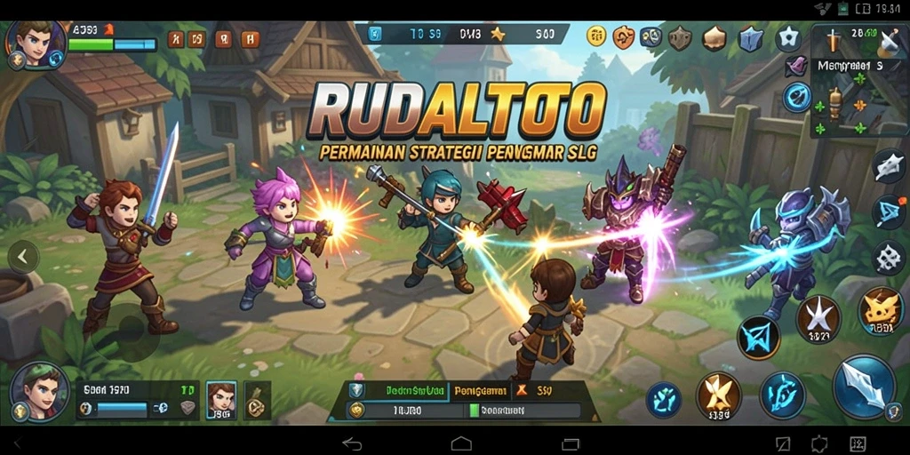 Tampilan gameplay SLG yang menakjubkan dalam RUDALTOTO.