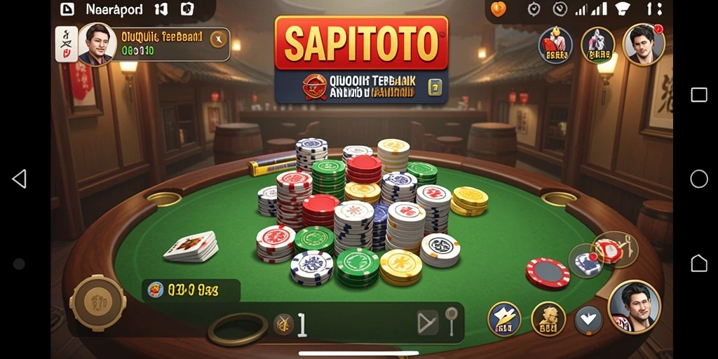 Gameplay seru QiuQiu di SAPITOTO yang mengasyikkan.