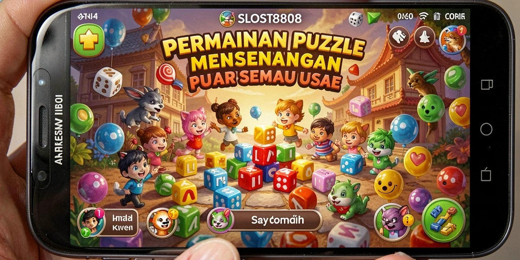 Tampilan gameplay SLOST8808 yang seru dan menantang dalam kategori Puzzle.